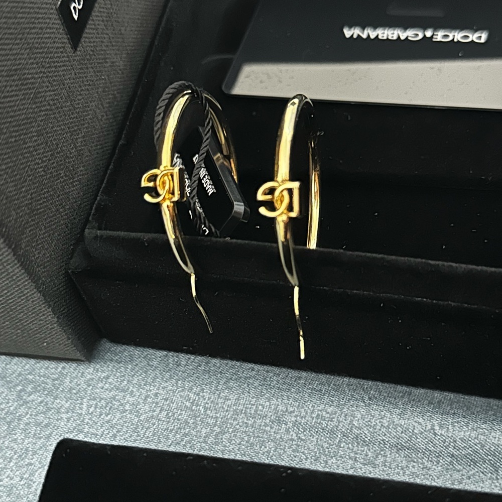 Dolce and Gabbana Hoop Earrings